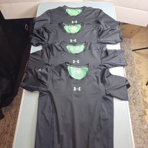 Under Armour HeatGear Compression Shirts Men’s Medium Lot of 4
